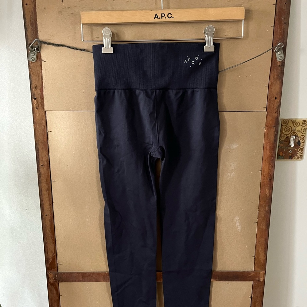 A.P.C. X Outdoor Voices Navy Leggings